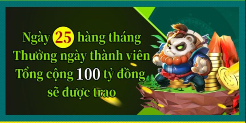 Tiền thưởng khuyến mãi ngày vàng có thể rút về ví và sử dụng bình thường 