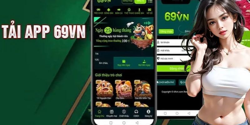 Thao tác tải app 69VN trên hệ điều hành iOS dành cho hội viên sử dụng điện thoại